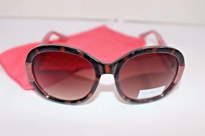 Óculos de sol Ivanka Trump IT 037 21 feminino marrom/armação de tartaruga lavanda, lente marrom - Imagem 1 de 4