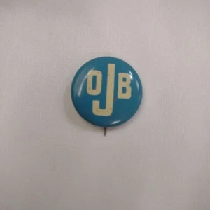 OJB Blue campaign pin button political - Picture 1 of 5
