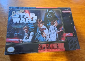 X-RAR 🔥 SUPER STAR WARS FÜR SNES SUPER NINTENDO JVC 1ST PRINT * NEU & VERSIEGELT - Bild 1 von 11