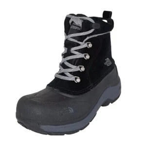 🚨 The North Face B CHILKATS Little Kids Boots Black Waterproof AX0YKZ2 Size 12 - Picture 1 of 12