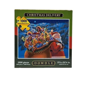 Rompecabezas Dowdle Arte Popular, Entrega Navidad 1000 Piezas, Póster Ilustrado - Imagen 1 de 15