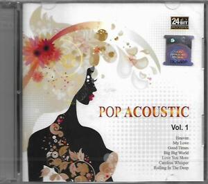 Pop Acoustic Vol.1 CD 24 Bit dCS Processing Mastering 27 Acoustic Love Songs