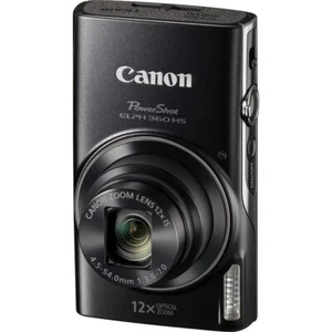 Cámara digital Canon PowerShot ELPH 360 HS 12X con zoom óptico - Imagen 1 de 12