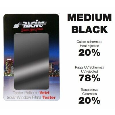 Pellicola Medio Oscurante Nera Per Vetri Auto 50x300cm - Simoni Racing  • 30.99€