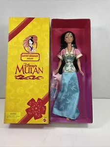 Disney Mulan Satiny Shimmer Barbie Doll 1998 brand new in box NOS Mattel 19432 - Picture 1 of 12