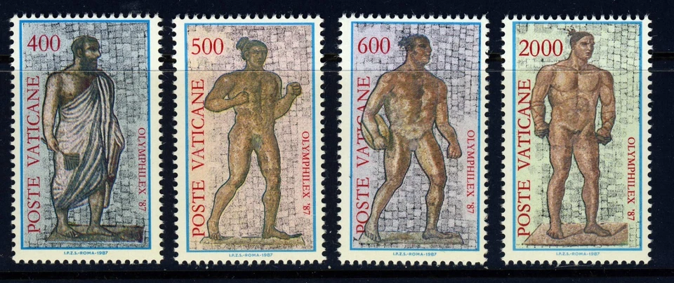 VATICAN CITY . 1987 Olymphilex (788-91) . Mint Never Hinged - Image 1 of 1