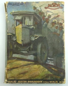 Antigua revista motor 1919 julio-agosto *muy raro * con publicidad e1096 - Imagen 1 de 12