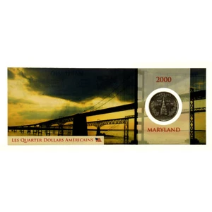 [#1289990] United States, quarter dollar, Maryland, 2000, Philadelphia, Copper-n - Picture 1 of 2