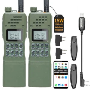 Baofeng Ar-152 Wiederaufladbares FM Walkie Talkie Große Reichweite Hochleistungs Amateurfunk 15 W - Bild 1 von 10