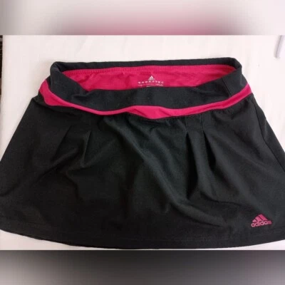 Adidas Women's Black and Pink Preppy Clueless Sporty Skort size S (#1) Foto 1 de 4