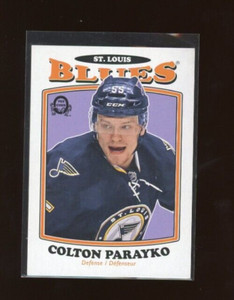 2016-17 O-Pee-Chee Retro Blank Backs #539 Colton Parayko       *20559