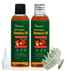 2 Pack Batana Oil Organic for Hair Growth, Botana Oil Hair Growth Rosemary Oi... - Picture 1 of 7
