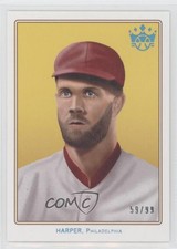 2020 Panini Diamond Kings DK 206 Holo Blue /99 Bryce Harper #DK4