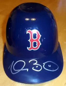 Boston Red Sox AUTOGRAPH Rawlings Mini-Helmet : CLAY BUCKHOLZ - Picture 1 of 2