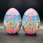 Barbie Color Reveal Purple Easter Egg Pet Surprise 5 Piece Set NEW ( Lot Of 2)