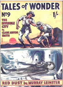 Tales of Wonder 6 Worlds Work Walter Gillings pulp magazine Clark Ashton Smith - Picture 1 of 1