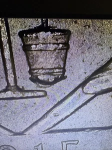 2015 P Nebraska Quarter Die Chip Error Leaky Bucket - Picture 1 of 5