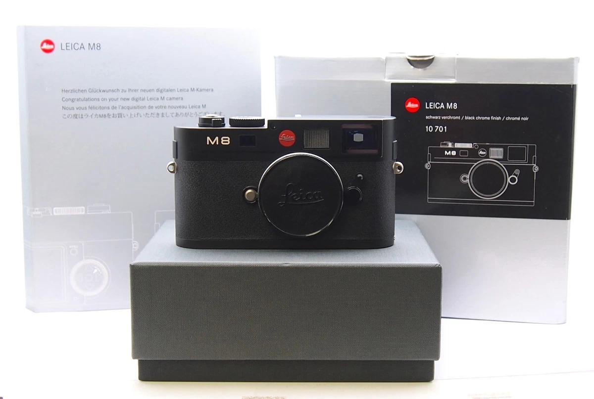 レア！【美品 元箱付き】 ライカ LEICA M8 ボディ ブラック #165 Leica