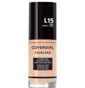CoverGirl Trublend Matte Made Foundation in L15 Porcelain 1fl oz BNIB... - Picture 1 of 7