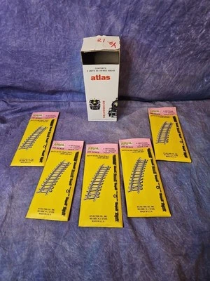 Lot of 20 Pieces Atlas HO Scale - Brass Snap Tracks #34 1/2. 18" - Image 1 of 4