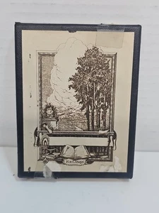 Vintage Crane's Engraved Bookplates. Exlibris. 36 Ct. Box Opened, Plates Unused - Picture 1 of 4
