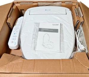 Brondell Swash Round SE400 Bidetsitz mit Lufttrockner, Nachtlicht - Weiß - Bild 1 von 9