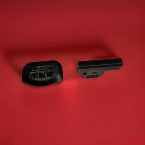 2pc Compatible Nintendo Virtual Boy Replacement Stand Medallion + Clip Repair - Picture 1 of 4