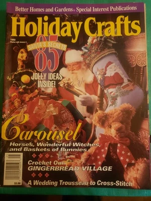 Better Homes And Gardens Holiday Crafts Magazines- Lot Of 3 Foto 1 de 4