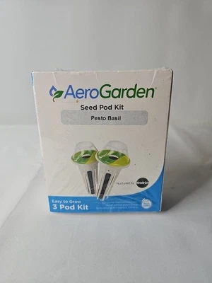 Kit de 3 cápsulas de semillas de jardín Aero pesto albahaca sellada CADUCADO: se vende antes del 01/2023 Foto 1 de 4