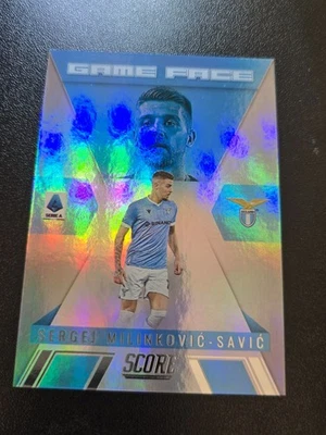 2021-22 Panini Score soccer game face-Sergej Milinkovic Savic - Image 1 of 2