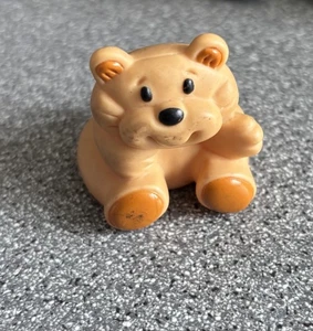 Teddybär für die Vintage 90er Fisher Price liebevolle Familie Puppenhaus sehr guter Zustand - Bild 1 von 4