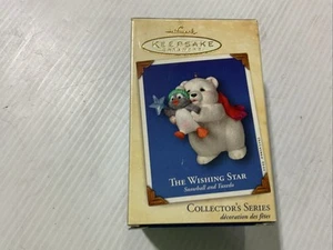 Vintage. Hallmark Keepsake 2002 SNOWBALL & TUXEDO THE WISHING STARS 2. in Serie - Bild 1 von 10