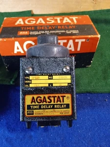 Relé de retardo de tiempo Agastat vintage/antiguo NFK-14 48VDC 60Hz nuevo en stock - Imagen 1 de 9