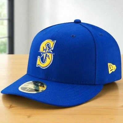 [70423652] Hombres New Era MLB Bajo Perfil Auténtico 5950 - Seattle Mariners Foto 1 de 4