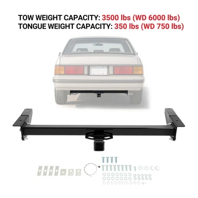 2" Trailer Tow Hitch For Ford LTD Crown Victoria Lincoln Town Car Marquis 79-11 Foto 1 de 4