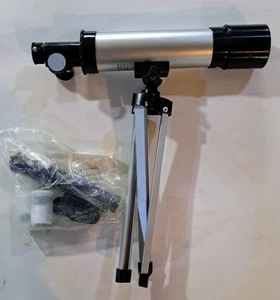 360/50mm Refractive Astronomical Telescope Tripod Monocula Space Scope Refractor - Picture 1 of 6
