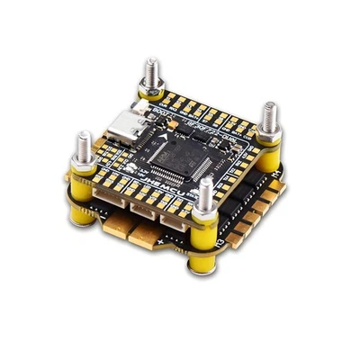 JHEMCU F7 стек полета контроллер GF30F722 двойной RuiBet 60A 4 в 1 ESC для радиоуправляемого дрона - Изображение 1 из 4