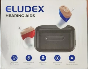 Eludex Hearing Aids for Seniors & Adults JH-A17BT Mild to Moderate Hearing Loss - Picture 1 of 2