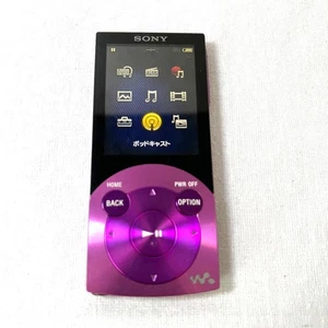 Sony Walkman NW-S744 MP3 Player 8GB Violet Portable Audio Malaysia Used Tested - Picture 1 of 6
