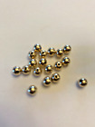 Perles rondes sans soudure remplies or 14 carats 5 mm 100 pièces