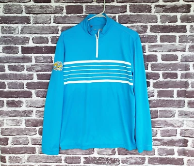 🔥 South Dakota State Jack Rabbits Under Armour Quarter Zip Shirt Men's Small S - Image 1 of 4