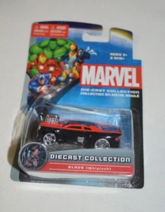 2011 MAISTO MARVEL UNIVERSE - DIECAST COLLECTION BLADE WHIPLASH RED AND BLACK - Picture 1 of 5