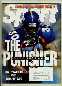 Dezember 1998 Sportmagazin Terrell Davis Denver Broncos - Bild 1 von 1