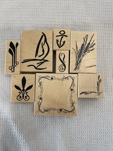 Club Scrap Rubber Stamps Limited Edition 1999 2000 - Picture 1 of 7