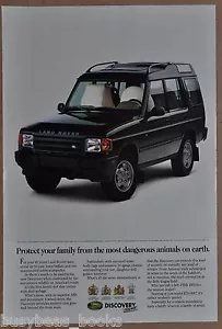 1994 LAND ROVER advertisement, Land Rover Discovery, airbags - Foto 1 di 1