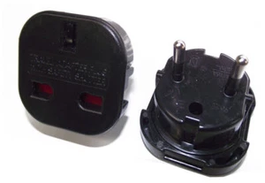 EUROPEAN TRAVEL PLUG (5 PACK) - Picture 1 of 1