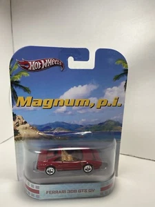 FERRARI 308 GTS QV Magnum pi - Hot Wheels Retro Entertainment REAL RIDERS 1:64 - Picture 1 of 4