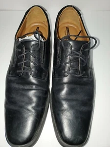 Collection By Clarks Men Dress Shoes Black Sz 12 Lace Up - Picture 1 of 7