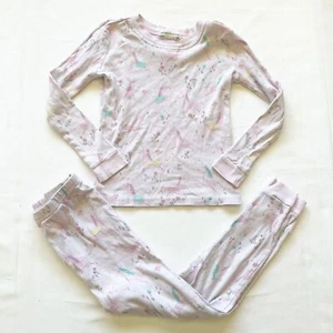 Pottery Barn Kids Unicorn Pajama Set size 6 - Picture 1 of 11
