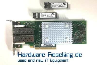 IBM Lenovo Fc-Hba LP QLE2692 2Port 16Gbps Gbic 850nm Qlogic FC Pci-E 01CV763 - Immagine 1 di 4